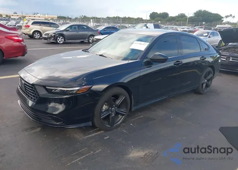 2023 Honda Accord Hybrid Sport-L из США, поврежденный, VIN 1HGCY2F70PA054863